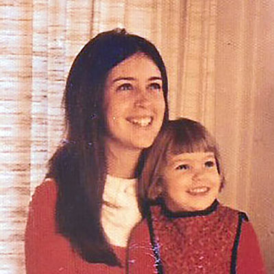 Patricia Patterson Mellendorf and her daughter