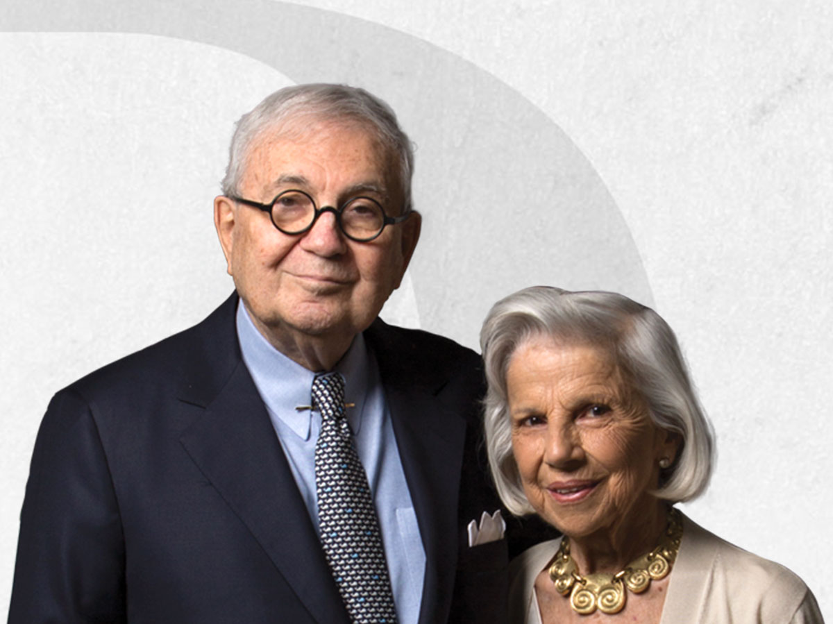 The Pappajohns, pictured, have made visionary donations throughout the University of Iowa campus.