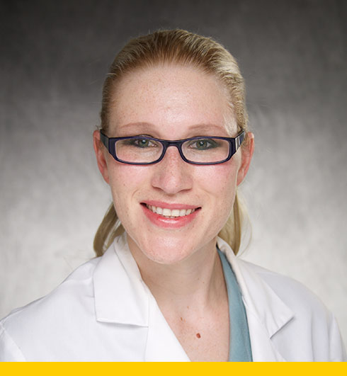 Headshot of Iowa researcher Georgina Aldridge